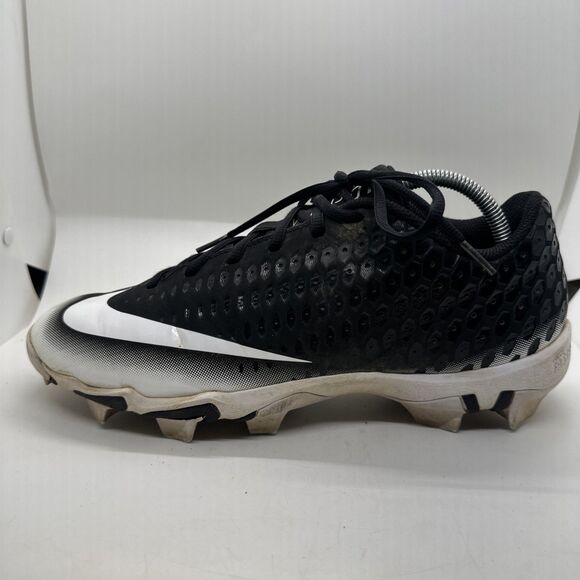 Mens Nike Vapor Ultrafly 2 Keystone Black/White AO7945-003 Baseball Size 10 - Picture 10 of 12